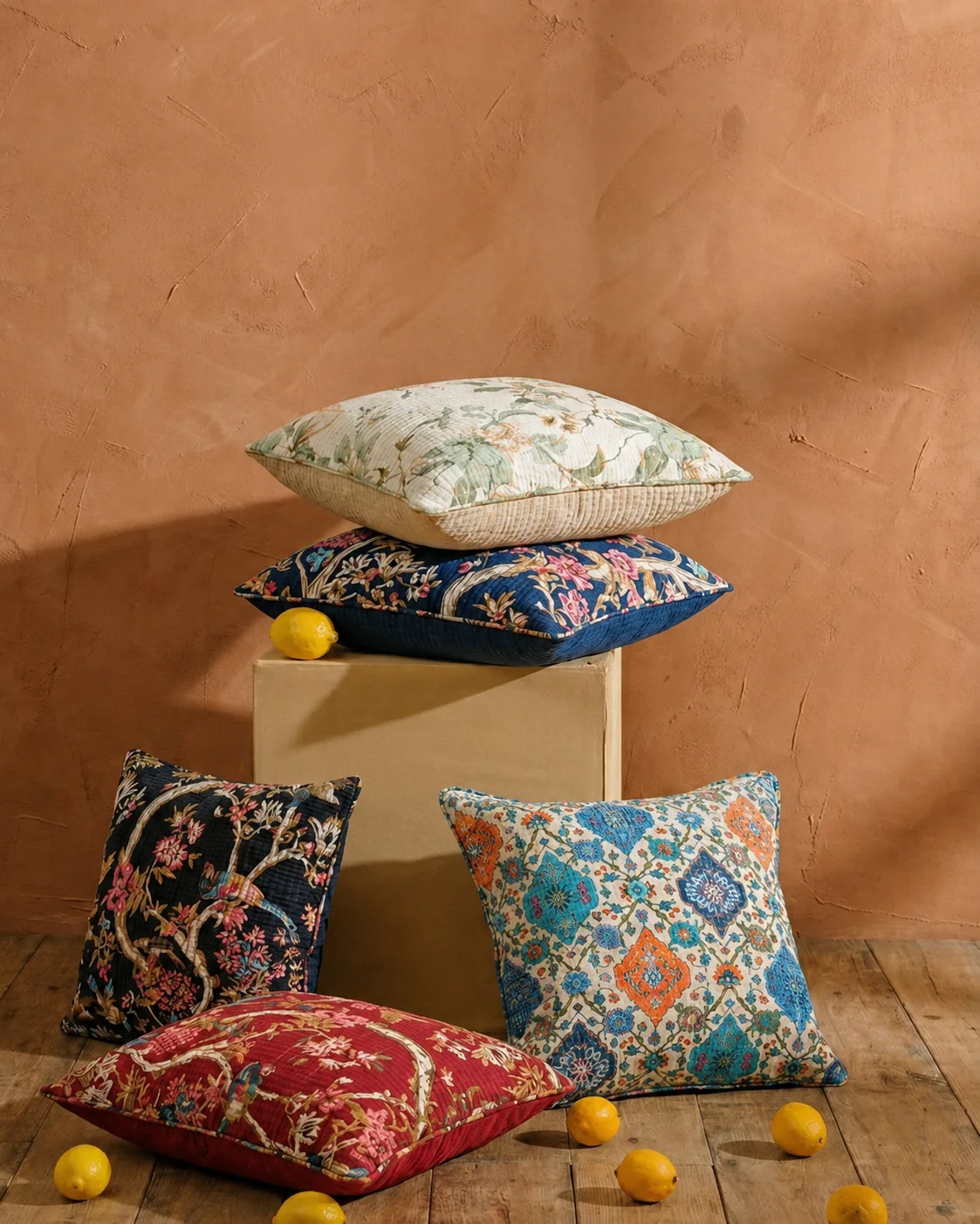 Wholesale Pillow Covers — Printed Plain Embroidered Anurag Textiles