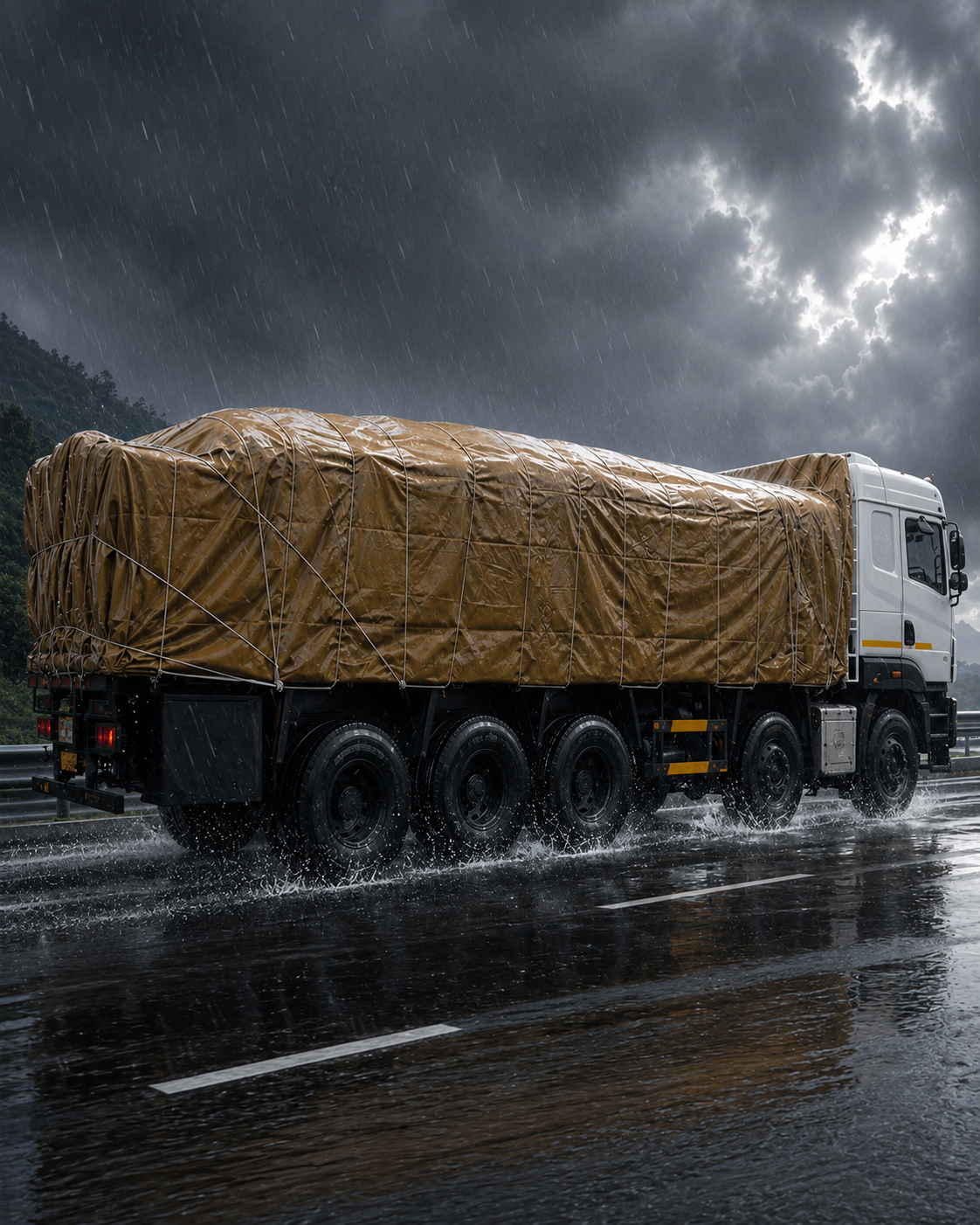 Heavy Duty Tarpaulin HDPE Canvas Manufacturer Anurag Textiles India