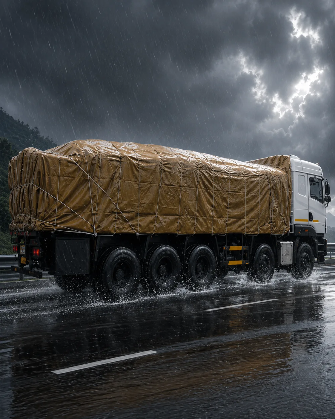 Heavy Duty Tarpaulin HDPE Canvas Manufacturer Anurag Textiles India