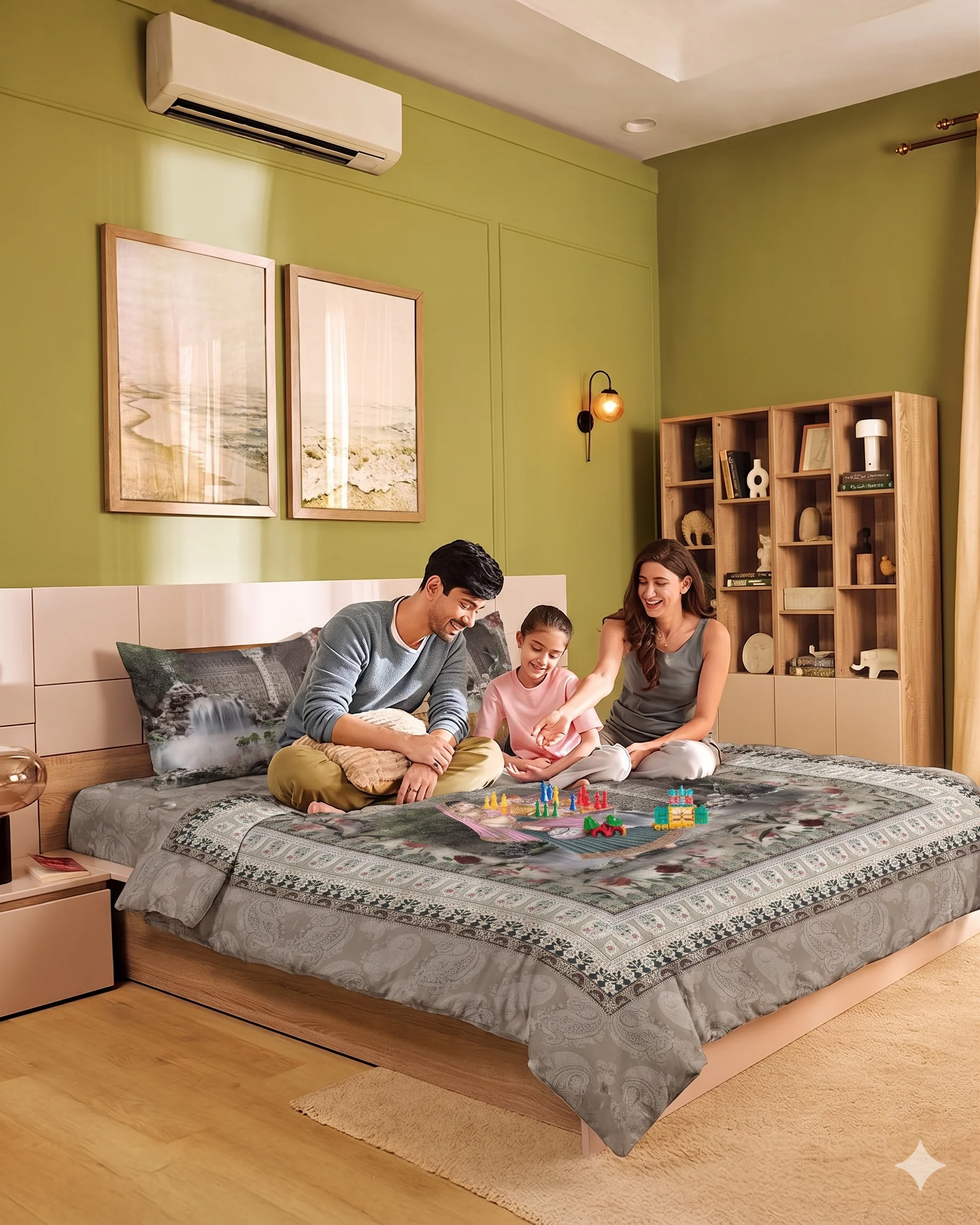 Crystal bedsheet collection — Anurag Textiles Pilkhuwa