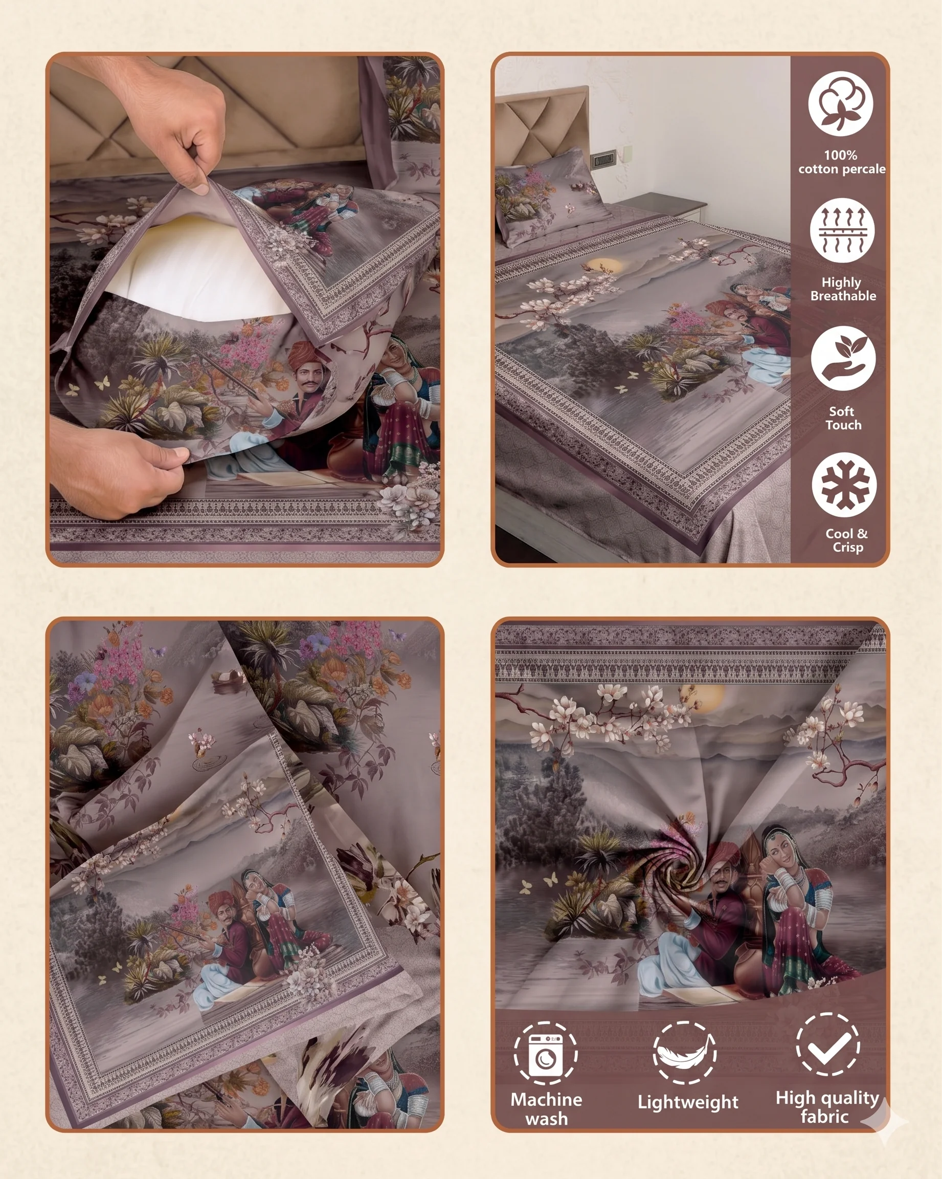 CRYSTAL bedsheet