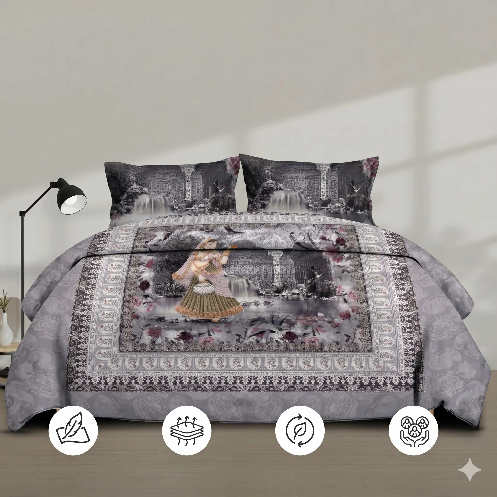 CRYSTAL bedsheet
