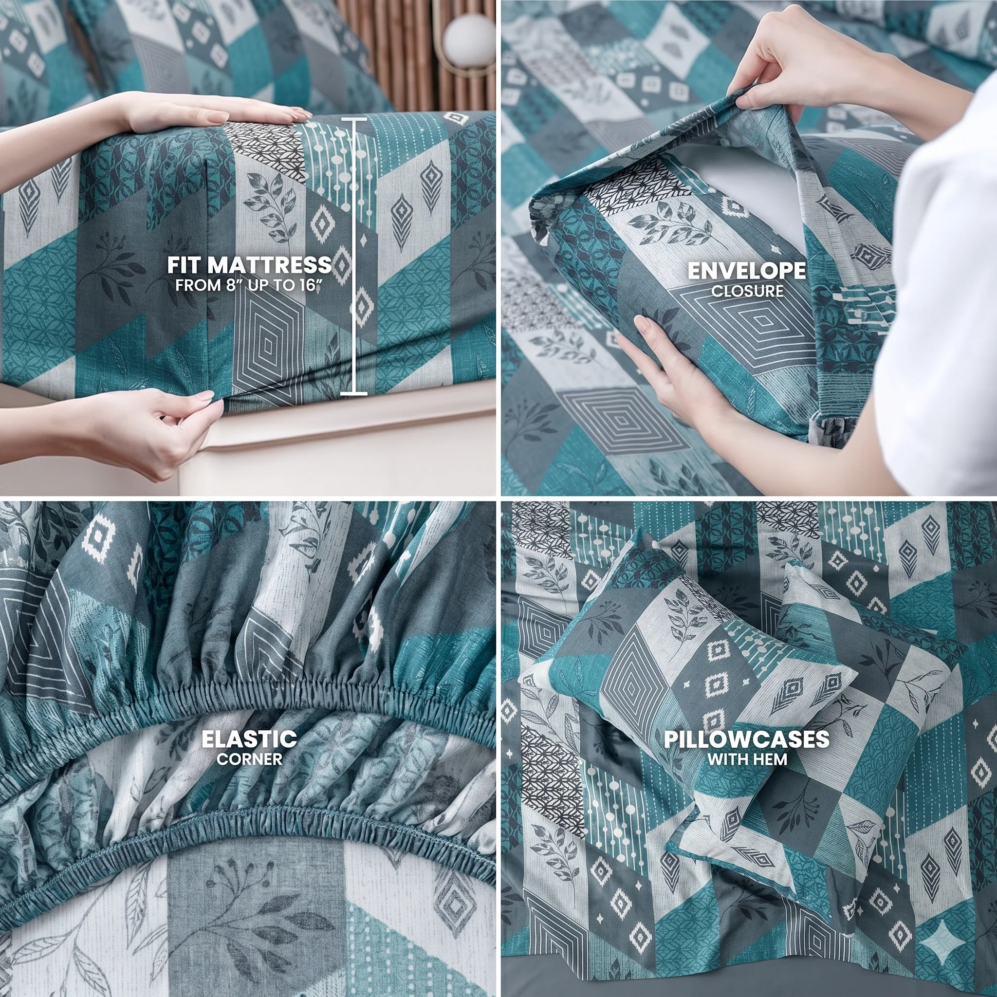 Elenza bedsheet collection — Anurag Textiles Pilkhuwa
