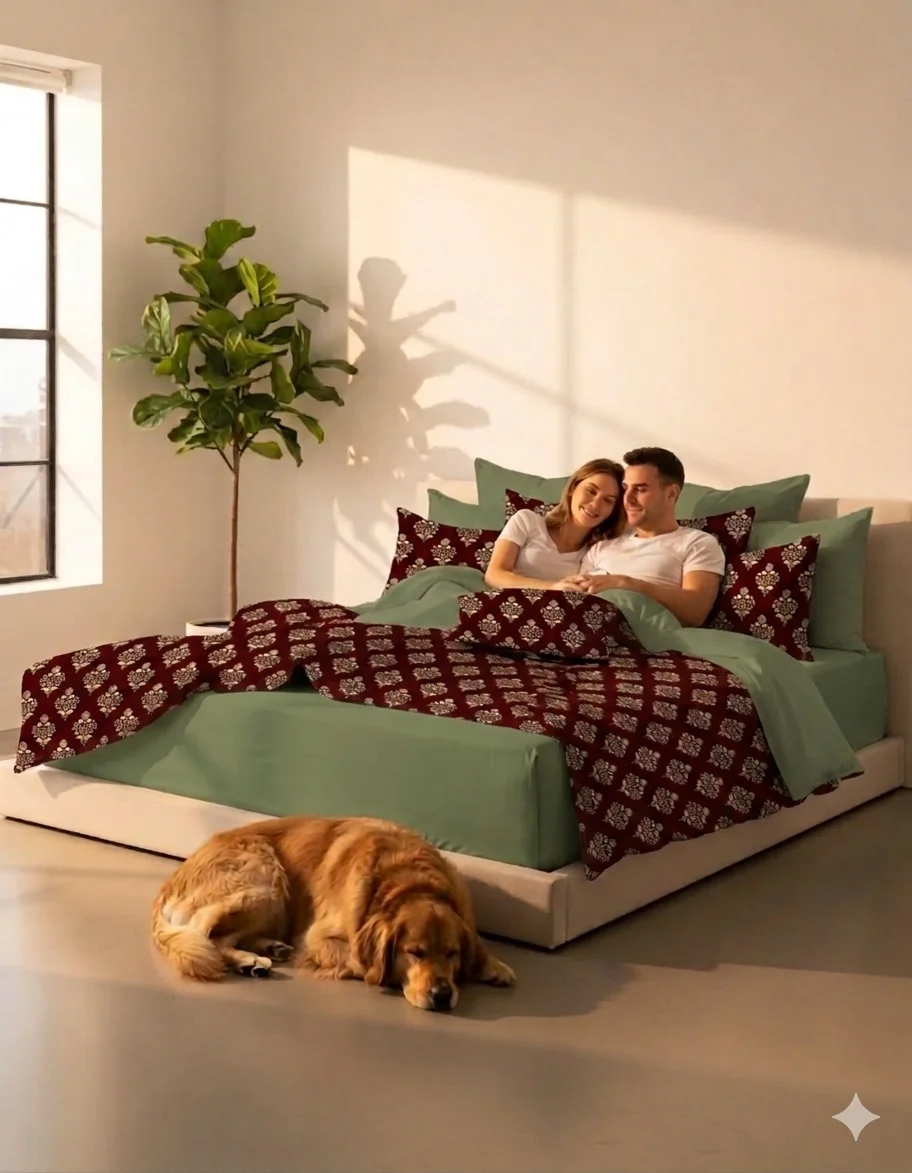 Super Gold bedsheet collection — Anurag Textiles Pilkhuwa